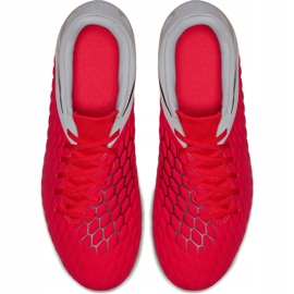 Nike Hypervenom Phantom 3 Club Fg Jr AJ4146 600 football shoe multicolored red 1