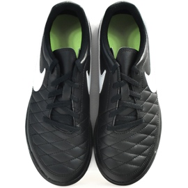 Nike Majestry Ic Jr AQ7895 017 football shoes black 1