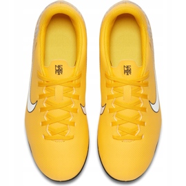 Nike Mercurial Vapor 12 Club Neymar Gs Mg Jr AO9472 710 soccer shoes multicolored yellow 1