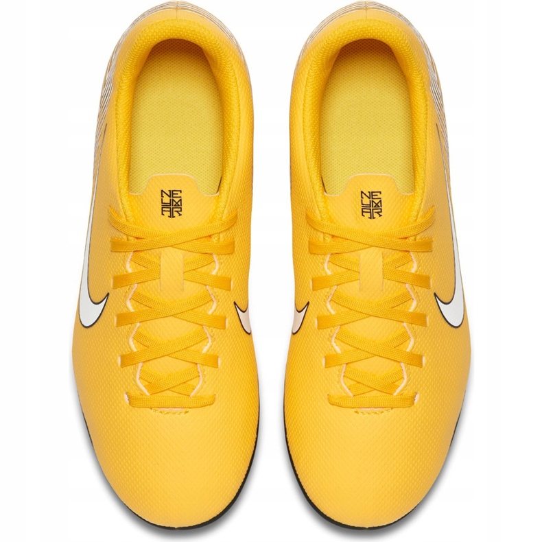 Nike Mercurial Vapor 12 Club Neymar Gs Mg Jr AO9472 710 soccer shoes multicolored yellow 1