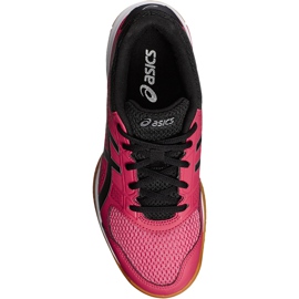 Asics Gel-Rocket 8 B756Y 1990 women's volleyball shoes pink 1