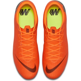Nike Mercurial Vapor 12 Academy Mg AH7375 810 soccer shoe multicolored orange 1