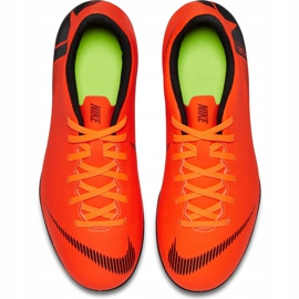 Nike Mercurial Vapor 12 Club Mg Jr AH7350 810 soccer shoes orange orange 1