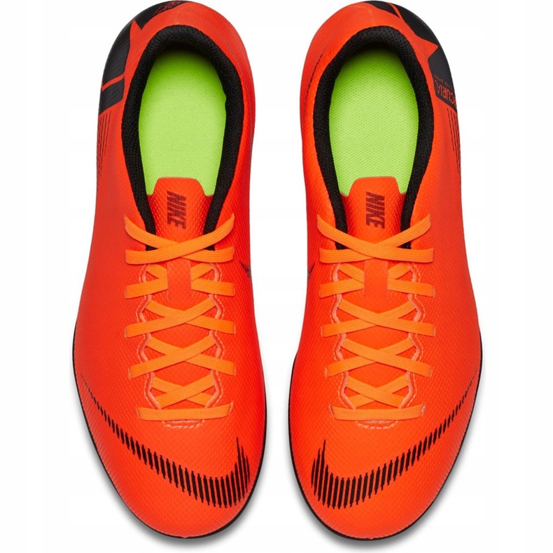 Nike Mercurial Vapor 12 Club Mg Jr AH7350 810 soccer shoes orange orange 1