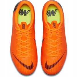Nike Mercurial Vapor 12 Academy Mg Jr AH7347 810 soccer shoes orange 1