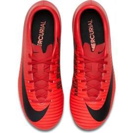 Nike Mercurial Victory Vi Fg Jr 831945 616 football shoes orange red 1