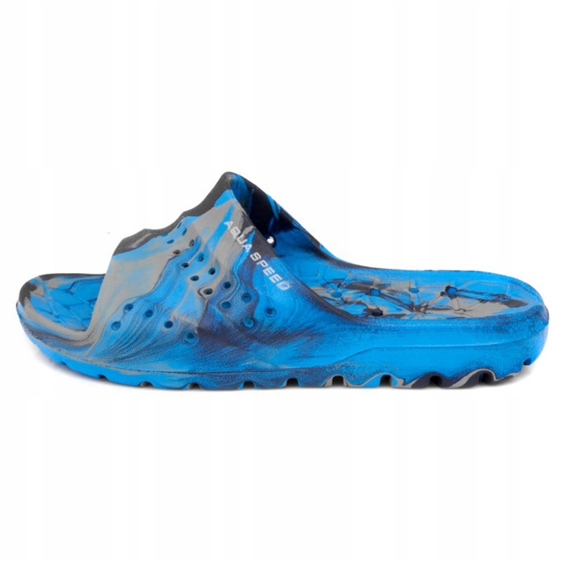 Aqua-Speed Patmos 01 slippers for children blue 2 Aqua-Speed Patmos 01 slippers for children blue 2