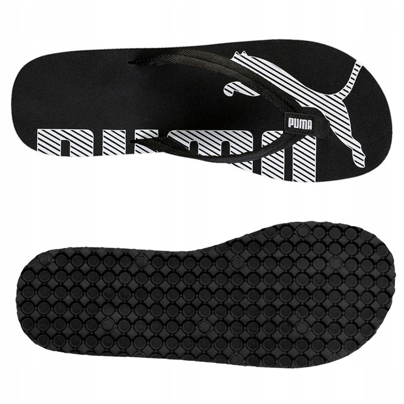 Puma Epic Flip V2 men's slippers black and white 360248 03 1