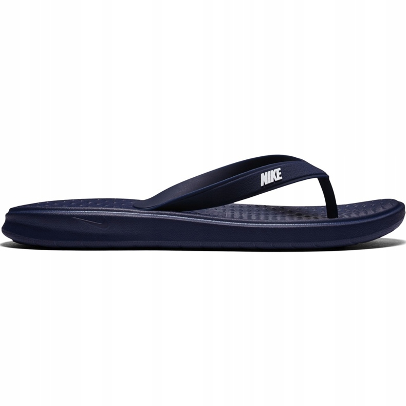 Nike Solay Thong 882690 400 Slide navy blue 2