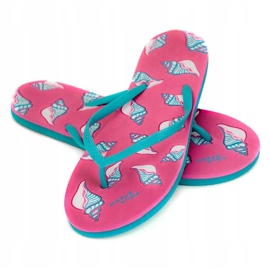 Aqua-Speed ​​Napoli slippers pink blue 03 1