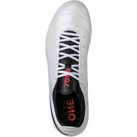 Football shoes Puma One 17.4 Fg white-black-red 104075 01 multicolored 2