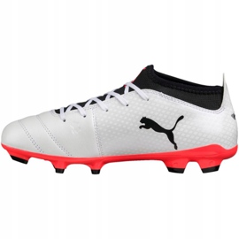 Football boots Puma One 17.1 Fg 104062 01 white 1 Football boots Puma One 17.1 Fg 104062 01 white 1