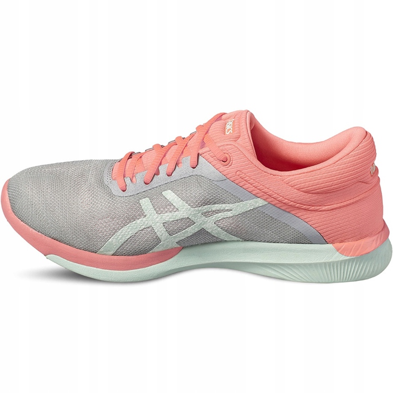 Asics Fuze X Rush T768N-9687 women's running shoes pink grey 1