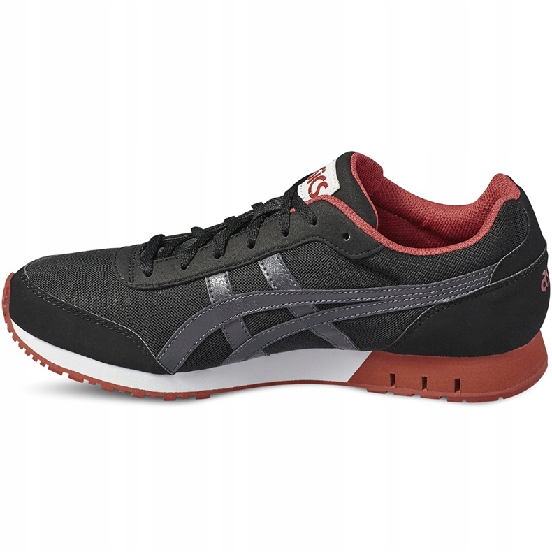 Asics Curreo HN537-9095 men's shoes black red 1