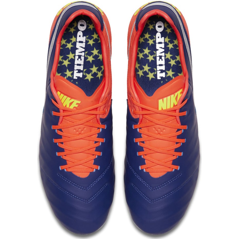 Nike Tiempo Legend Vi Fg 819177 409 soccer shoes navy blue 1