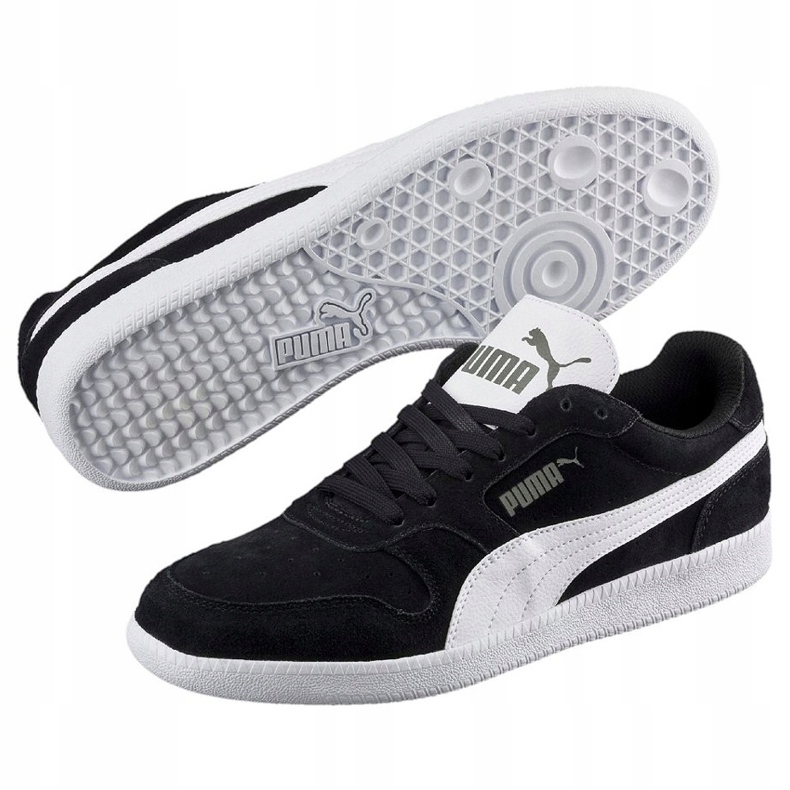Puma Icra Trainer Sd black and white 356741 16 shoes 1