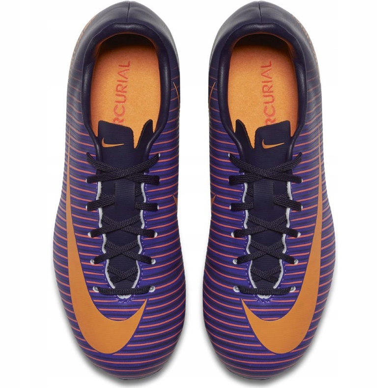 Nike Mercurial Vapor Xi Fg Jr 831945 585 football shoes violet violet 1