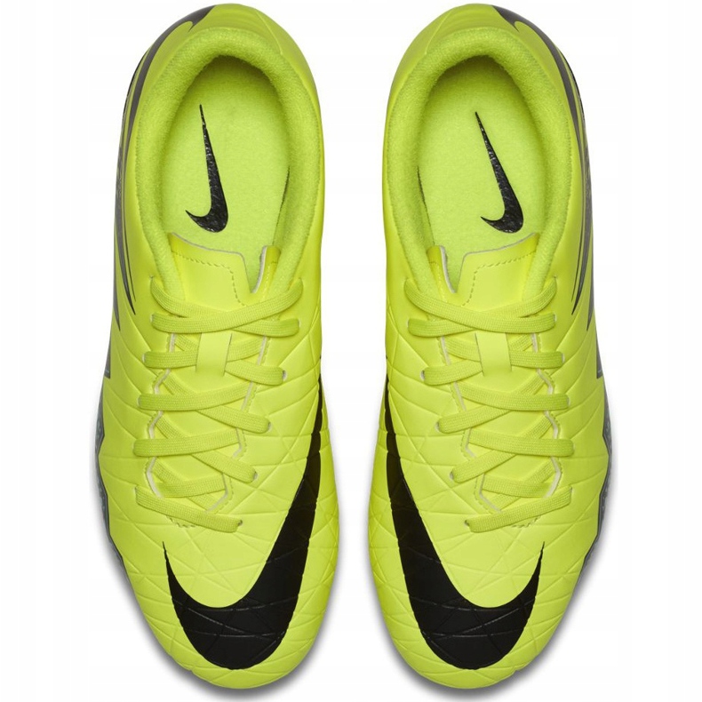 Nike Hypervenom Phelon Ii Fg Jr 744943 703 football shoes yellow 1