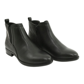 Chelsea boots Black boots Sergio Leone BT558 4 Chelsea boots Black boots Sergio Leone BT558 4