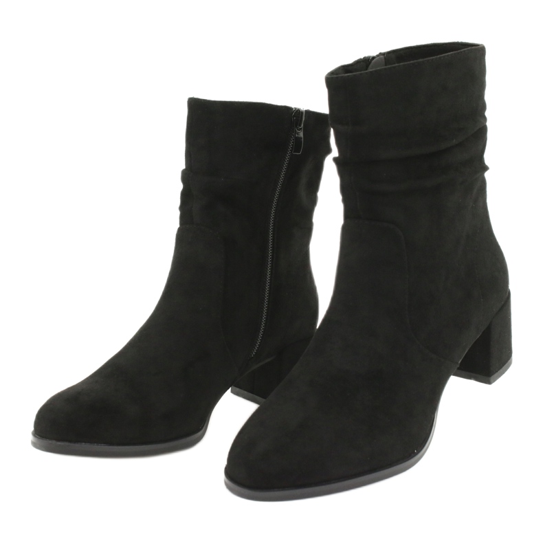 Suede Black Boots Sergio Leone BT155 1 Suede Black Boots Sergio Leone BT155 1