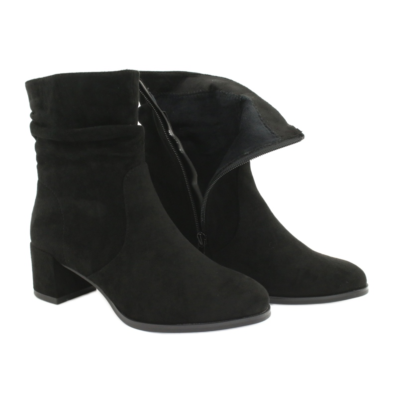 Suede Black Boots Sergio Leone BT155 3 Suede Black Boots Sergio Leone BT155 3
