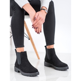 Bello Star Suede Chelsea boots black 2 Bello Star Suede Chelsea boots black 2