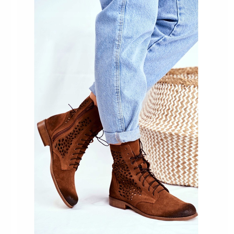 Nicole Women's Leather Camel Meridan Boots brown 1 Nicole Women's Leather Camel Meridan Boots brown 1