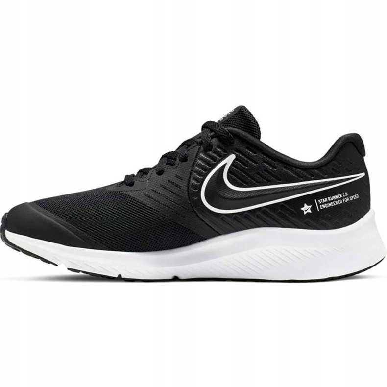 Nike Star Runner 2 Jr AQ3542 001 children's shoe black 2