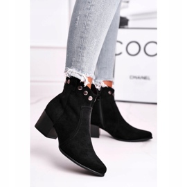 Women's Boots On High Heel Sergio Leone Black BT617 2 Women's Boots On High Heel Sergio Leone Black BT617 2