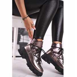 FRGIV Rochelle Silver Women's Slip-On Boots beige 1