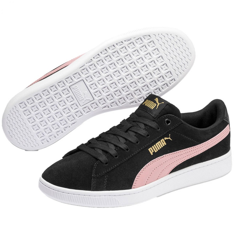 Puma Vikky v2 W 369725 11 shoes black pink golden 2