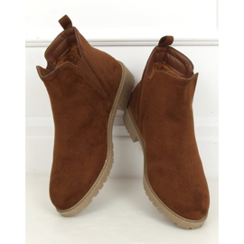 Brown Chelsea boots for women JB044 Brown 1