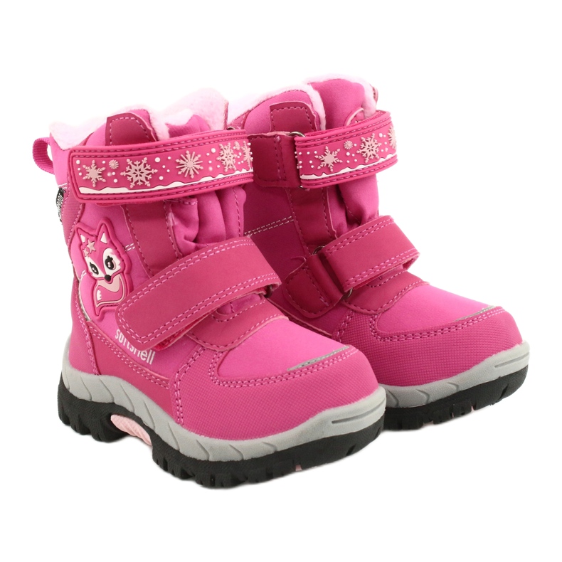 American Club softshell boots with HL47 / 20 pink membrane 4