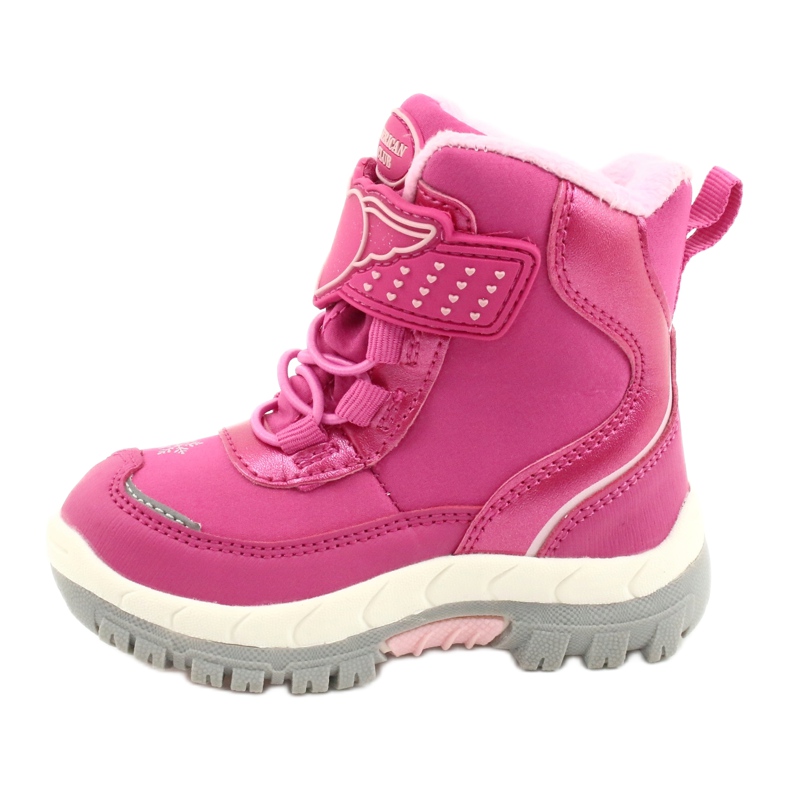 American Club softshell boots with HL48 / 20 pink membrane silver 1