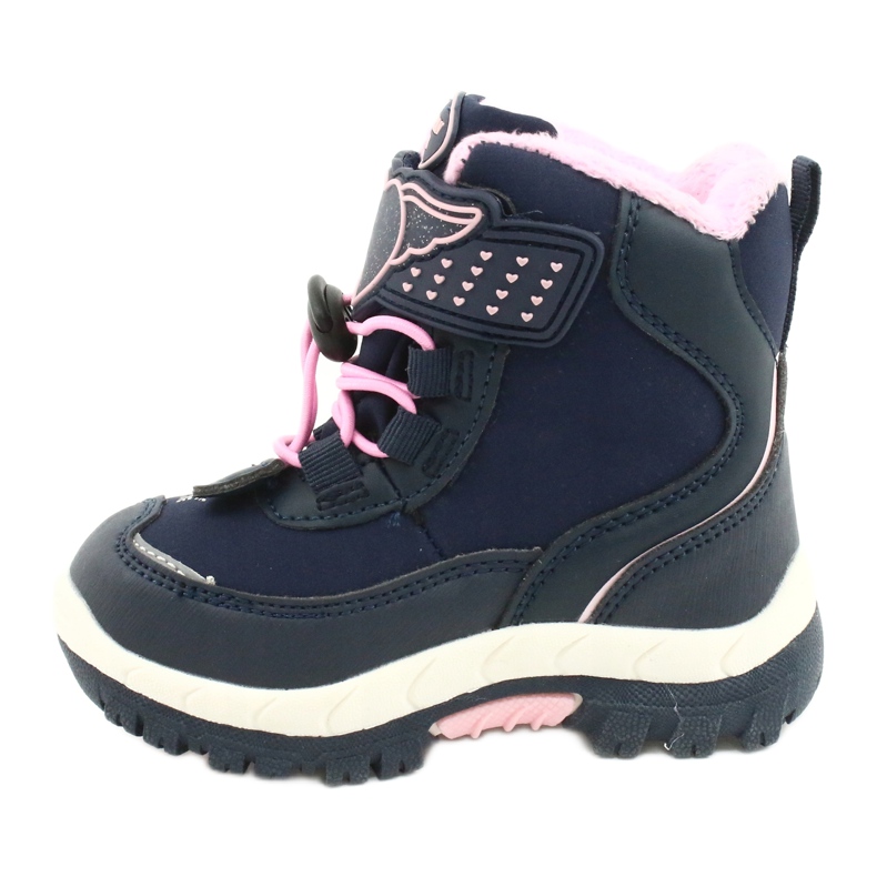 American Club softshell boots with HL48 / 20 navy membrane navy blue pink silver 1 American Club softshell boots with HL48 / 20 navy membrane navy blue pink silver 1
