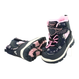 American Club softshell boots with HL48 / 20 navy membrane navy blue pink silver 3 American Club softshell boots with HL48 / 20 navy membrane navy blue pink silver 3