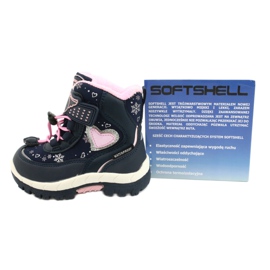 American Club softshell boots with HL48 / 20 navy membrane navy blue pink silver 5 American Club softshell boots with HL48 / 20 navy membrane navy blue pink silver 5