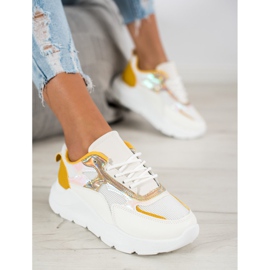 SHELOVET Fashionable Sneakers white 1 SHELOVET Fashionable Sneakers white 1