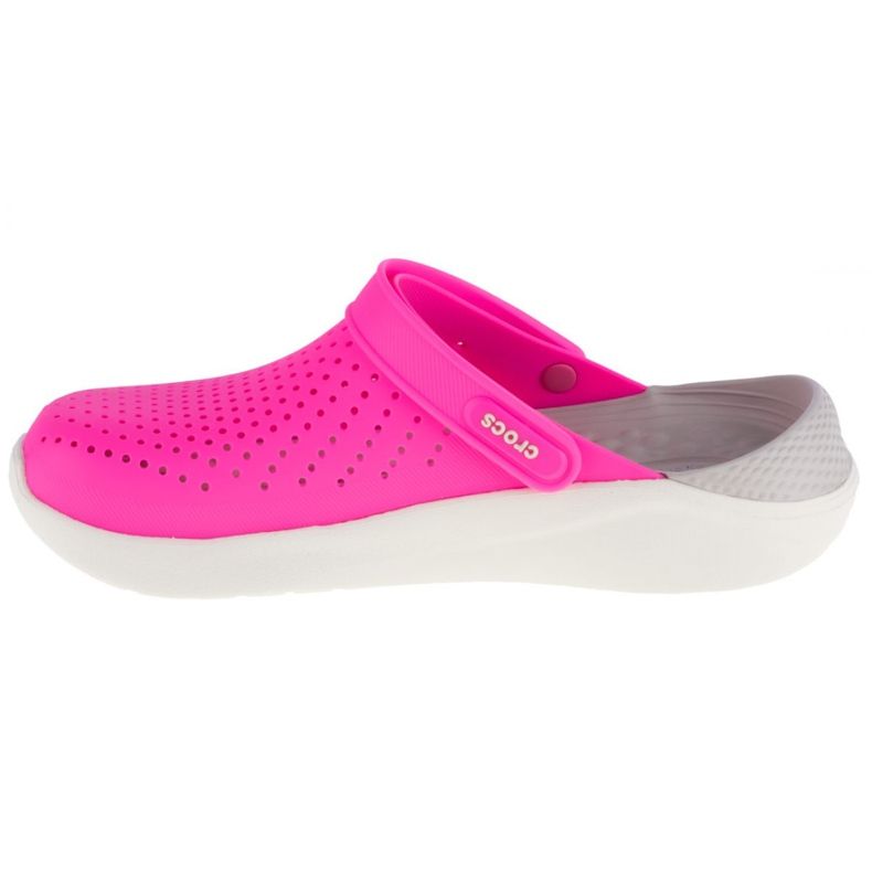 Crocs LiteRide Clog 204592-6QV black pink 1