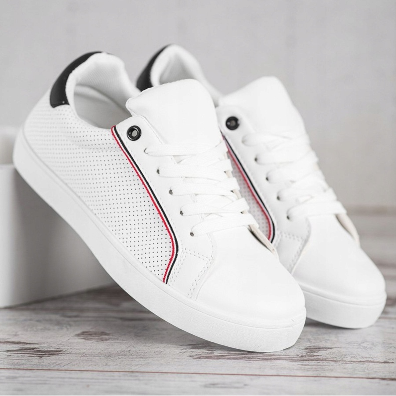 SHELOVET Comfortable Sports Shoes white 2