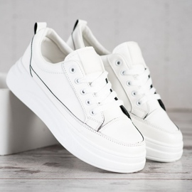 SHELOVET Sports Shoes On The Platform white 2