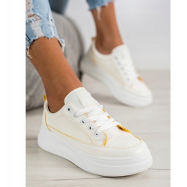 SHELOVET Sports Shoes On The Platform white 1
