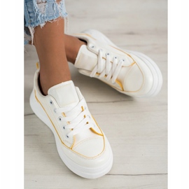 SHELOVET Sports Shoes On The Platform white 2