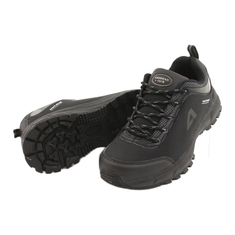 American Club American sports shoes waterproof soft-shell HL04 / 20 black grey 3