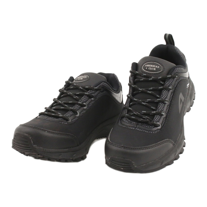 American Club American sports shoes waterproof soft-shell HL04 / 20 black grey 2