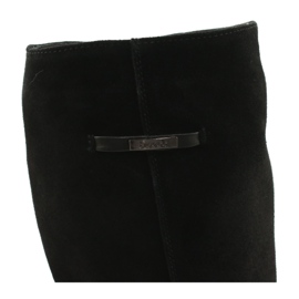 Arka Women's leather black boots 7217 4 Arka Women's leather black boots 7217 4