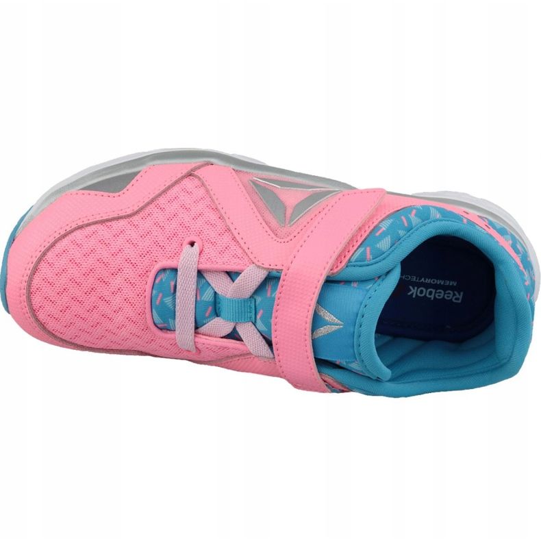 Reebok Fusion Runner Kids BD2320 shoes blue pink silver 2