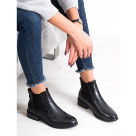 Goodin Chelsea Boots With Pattern black 2