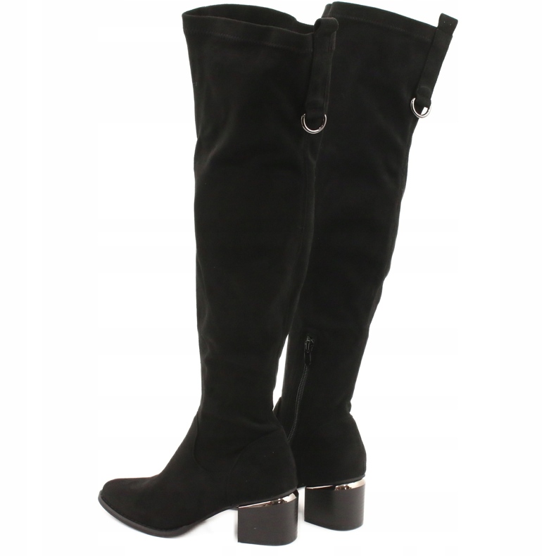 Long boots lycra suede Evento 20KZ35-3330 Black 6