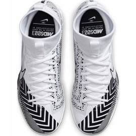 Nike Mercurial Superfly 7 Academy Mds Tf Junior BQ5407 110 football shoe white 1